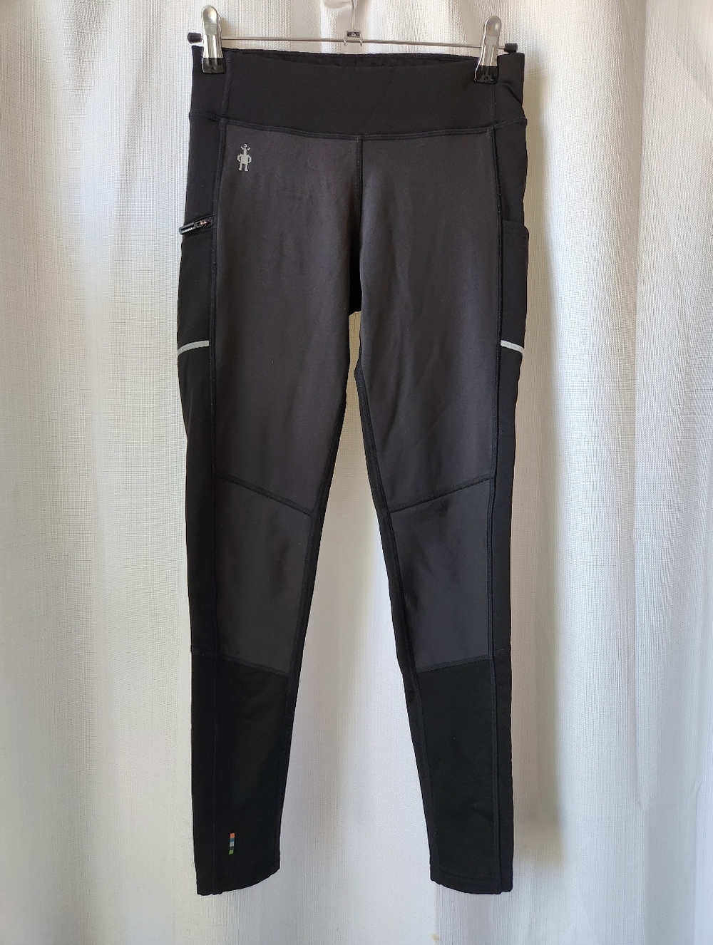 Smartwool Merino Wool Sport Fleece Wind Tights Performance Leggings Size XS